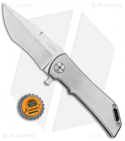 Darrel Ralph Designs DDR Dominator 3.5 V2 Tanto Flipper Plain Satin Ti