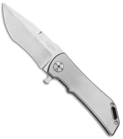 Darrel Ralph Designs DDR Dominator 3.5 V2 Tanto Flipper Plain Satin Ti