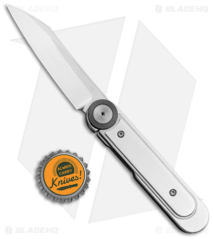 Dew Hara Custom Knives Infinity Wharncliffe - Blade HQ