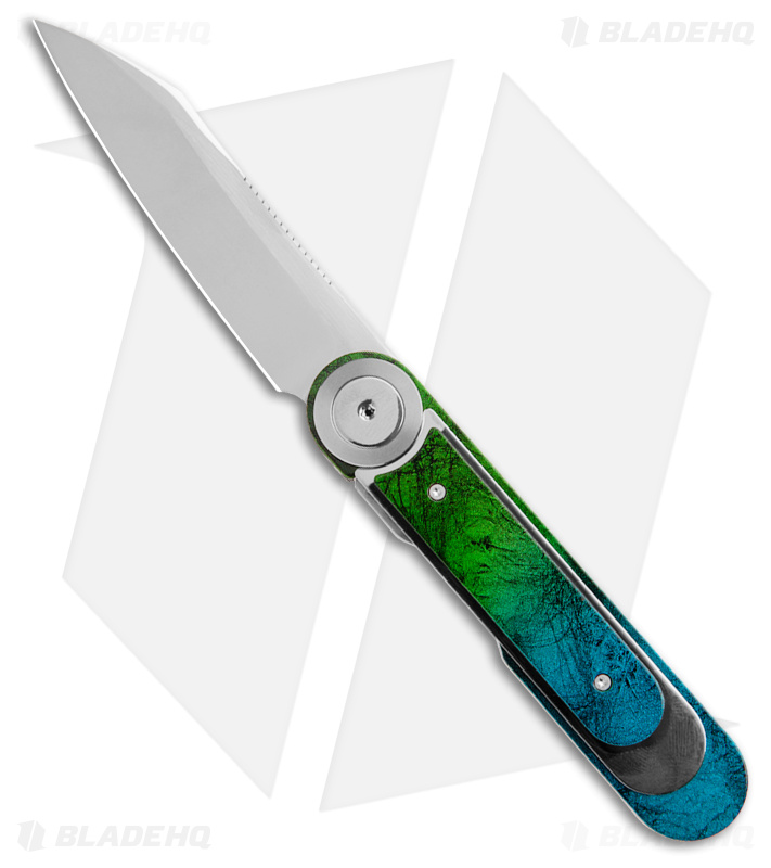 Dew Hara Custom Knives Infinity Ti Shinkai (3.1" Mirror)