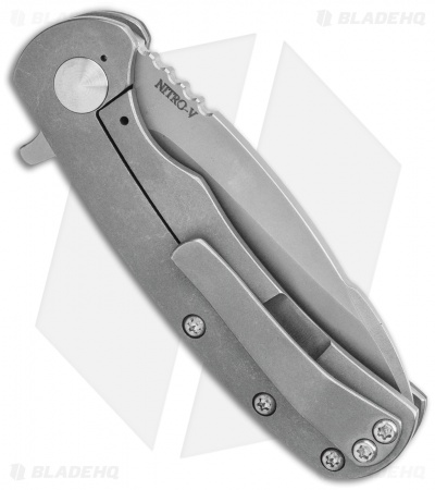 Doc Shiffer Designated Marksman Knife Carbon Fiber Flipper (2.75" Plain)