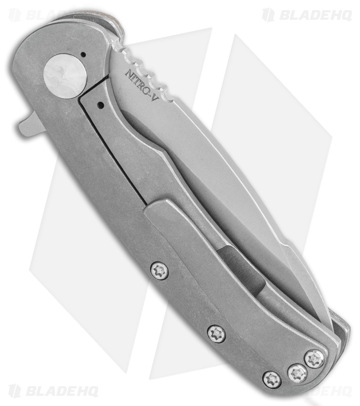 Doc Shiffer Designated Marksman Knife OD Micarta Flipper (2.75" Plain)