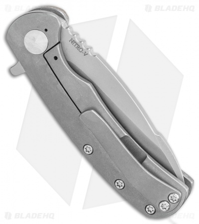Doc Shiffer Designated Marksman Knife OD Micarta Flipper (2.75" Plain)