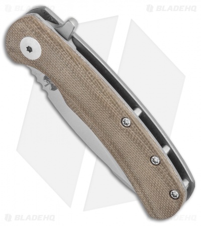 Doc Shiffer Designated Marksman Knife OD Micarta Flipper (2.75" Plain)