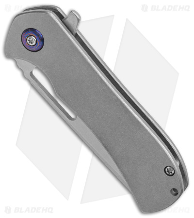 Doc Shiffer Recon Lightweight Frame Lock Knife Ti + Mokuti HW (2.75" SW)