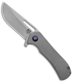 Doc Shiffer Recon Lightweight Frame Lock Knife Ti + Mokuti HW (2.75" SW)