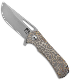 Doc Shiffer Recon Lightweight Frame Lock Knife BB Kryptec Titanium (2.75" SW)