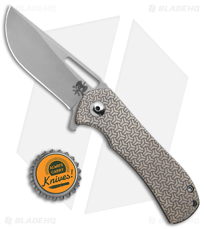 Doc Shiffer Recon LW Frame Lock Knife Tetris Ti - Blade HQ