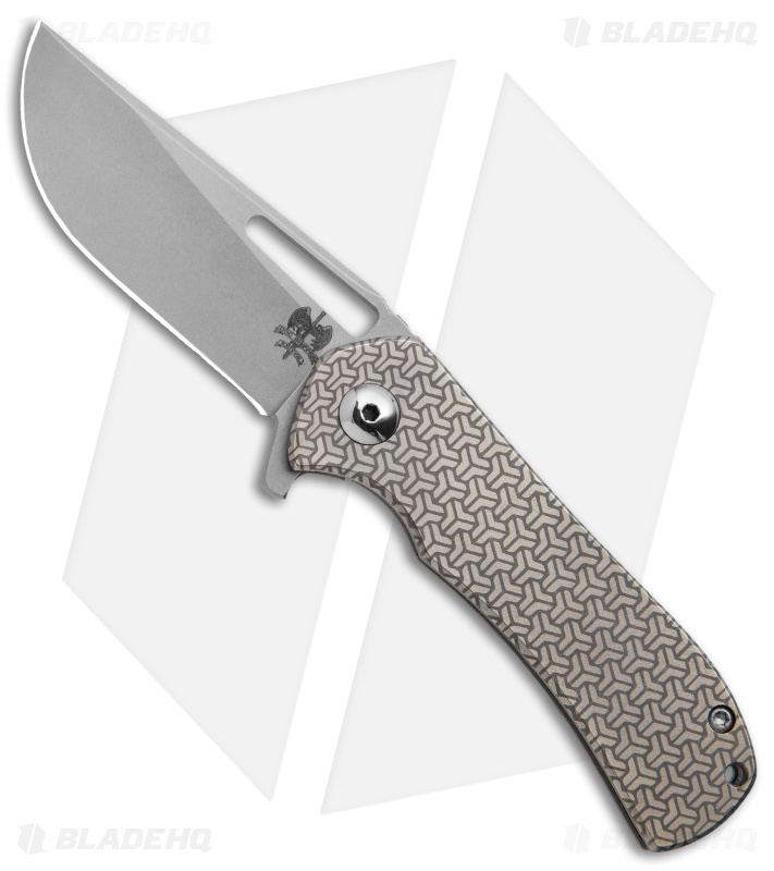 Doc Shiffer Recon LW Frame Lock Knife Tetris Ti - Blade HQ