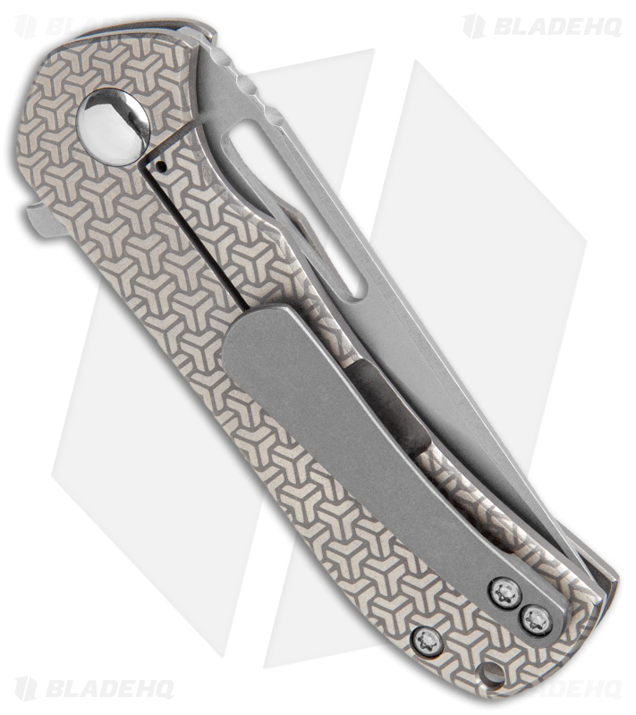 Doc Shiffer Recon LW Frame Lock Knife Tetris Ti - Blade HQ