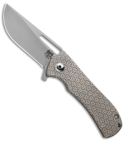 Doc Shiffer Recon Lightweight Frame Lock Knife BB Tetris Titanium (2.75" SW)