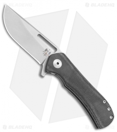 Doc Shiffer V3 Recon Knife Black Micarta (2.75" Stonewash)