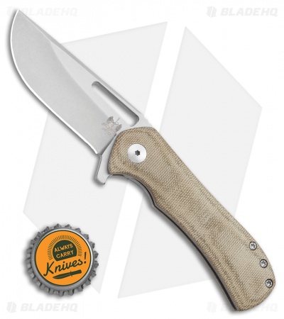 Doc Shiffer V3 Recon Knife OD Green Micarta (3" Stonewash)