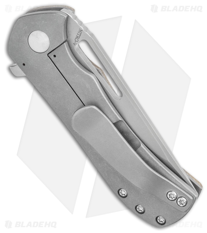 Doc Shiffer V3 Recon Knife OD Green Micarta (3" Stonewash)