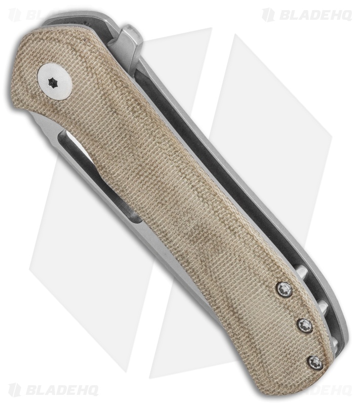 Doc Shiffer V3 Recon Knife OD Green Micarta (3" Stonewash)