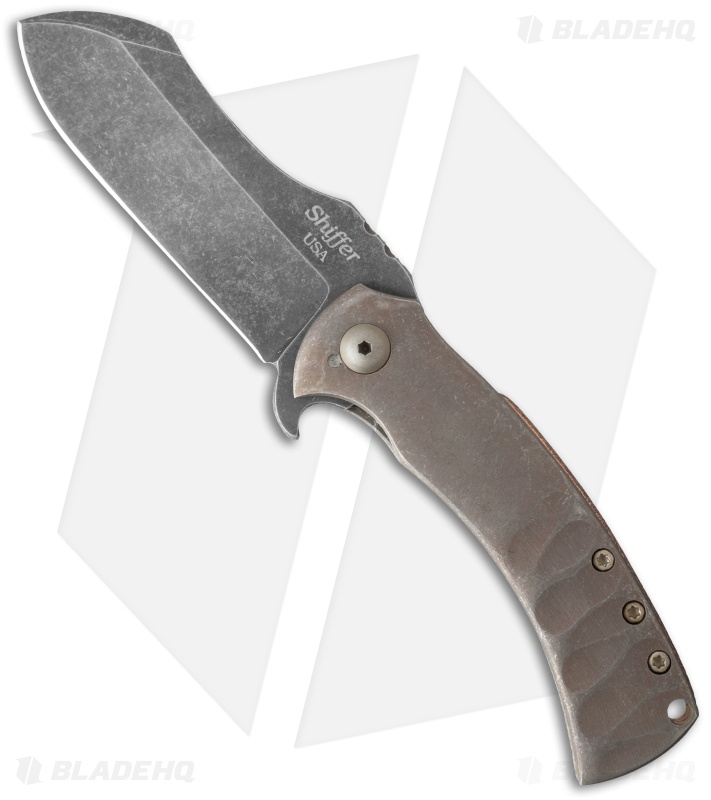 Doc Shiffer Custom Panda Knife Industrial Ti (3.125" Acid SW)