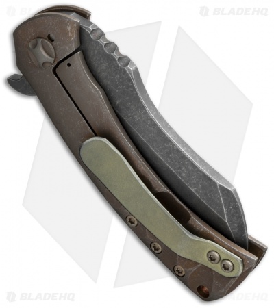 Doc Shiffer Custom Panda Knife Industrial Ti (3.125" Acid SW)
