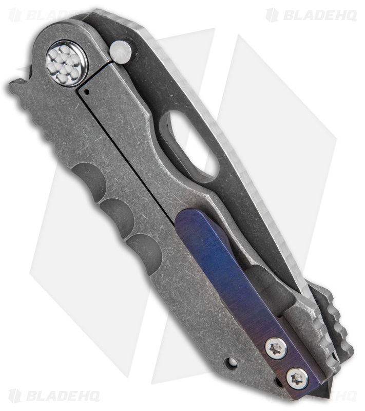 DSK Tactical GF1 Recluse Mini Frame Lock Folding Knife Milled Gray