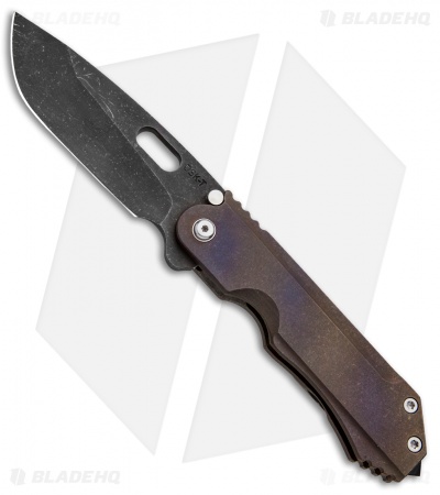 DSK Tactical GF1 Recluse XL | Frame Lock Knife | Contoured Titanium