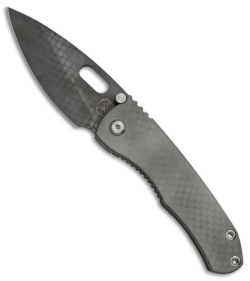 DSK Tactical DBV2 Frame Lock Knife DB Ti (3.6" Black Acid Wash) #45