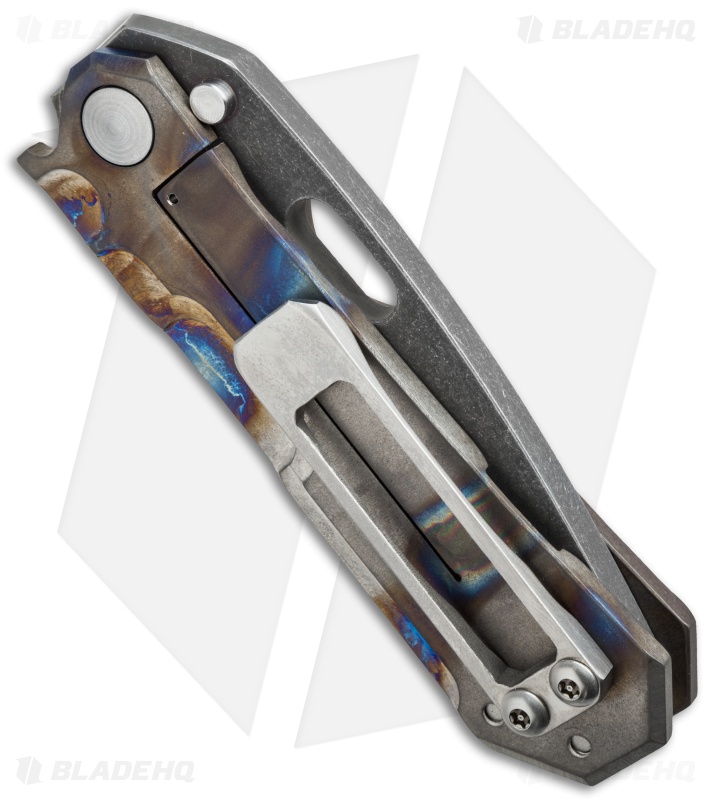 DSK Tactical Knives GF1 Gentleman Folder Knife Ano Maze Mill (4.25