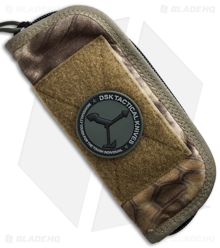 DSK Tactical VX-C Chopped Knife Dimpled (4.25" Satin/Acid Wash)