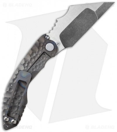 DSK Tactical VX-C Chopped Knife Dimpled (4.25" Satin/Acid Wash)