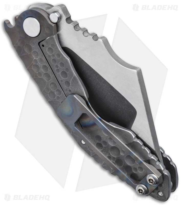 DSK Tactical VX-C Chopped Knife Dimpled (4.25" Satin/Acid Wash)
