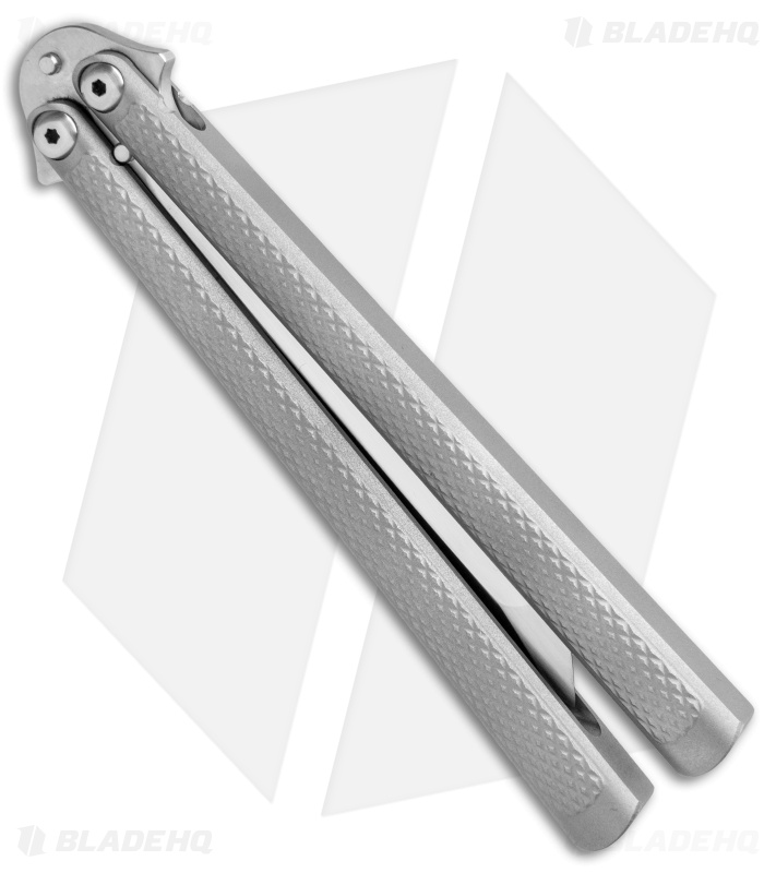 Eldon Talley Custom Talisong Flipper Balisong Knife (4.25" Tanto Satin)
