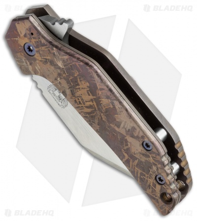 Grindhouse Knives Mini-FOK Frame Lock Knife UNOB Ti (2.875" Satin)