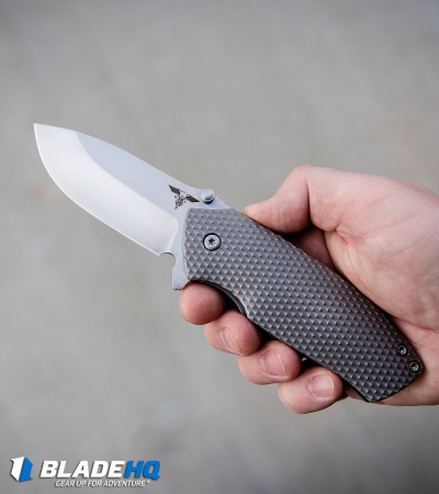Gingrich Tactical Innovations GTI Delta Lock Knife Titanium (3.25" Satin)