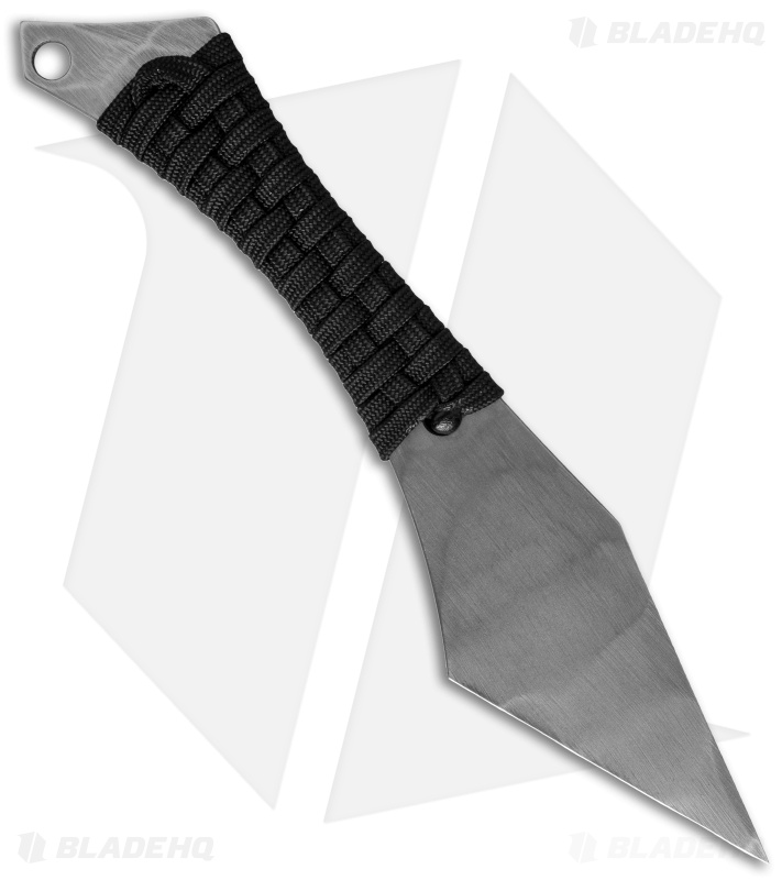Heretic Knives Chimera Fixed Blade Knife Black Paracord (3.5" BB/SW)