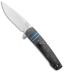 Herucus Blomerus  LL 07  Custom Knife Zirconium Shred Carbon Fiber (3.4" Satin)