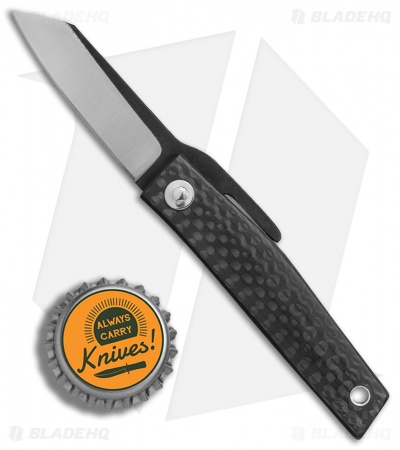 Hiroaki Ohta Knives OFF FK 5 Friction Folder Carbon Fiber (2.1