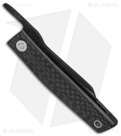 Hiroaki Ohta Knives OFF FK 5 Friction Folder Carbon Fiber (2.1" Satin)