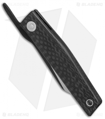 Hiroaki Ohta Knives OFF FK 5 Friction Folder Carbon Fiber (2.1" Satin)