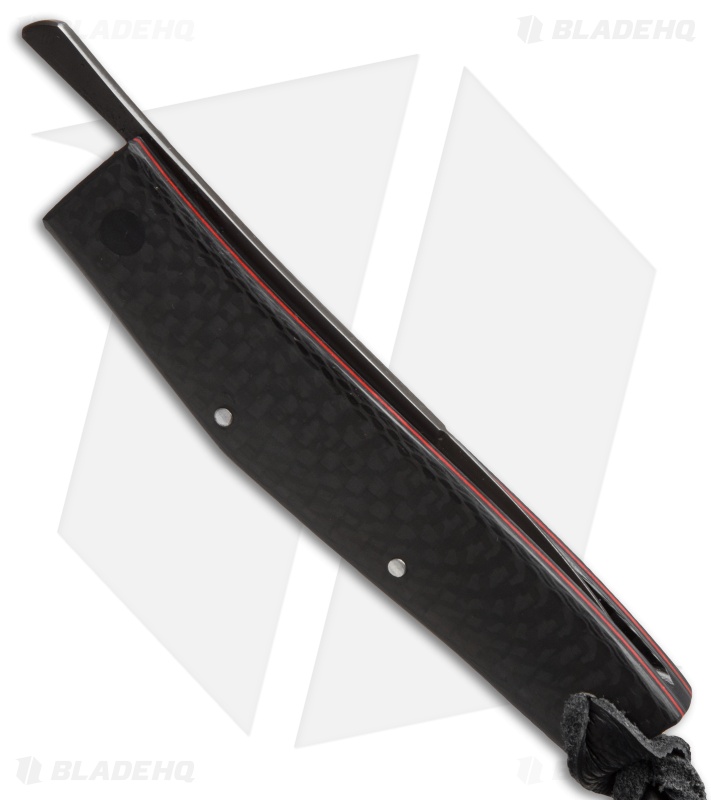 Hiroaki Ohta Knives OFF-L Friction Folder Carbon Fiber (3" Black)