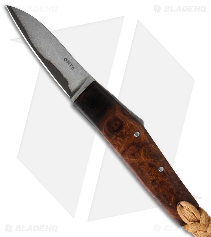 Hiroaki Ohta Knives OFF-S Friction Folder Desert Ironwood (2.375" San Mai)