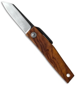 Hiroaki Ohta Knives OFF FK 5 Friction Folder Wood (2.125" Two-Tone)