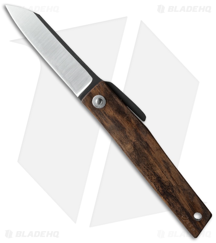 Hiroaki Ohta Knives OFF FK 7 Friction Folder Wood (2.75" Two-Tone)