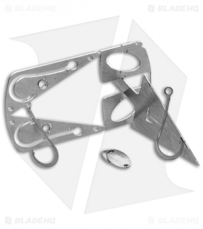 Hoback Knives T.A.G. Dog Tag Survival Tool Arrowhead/Hooks