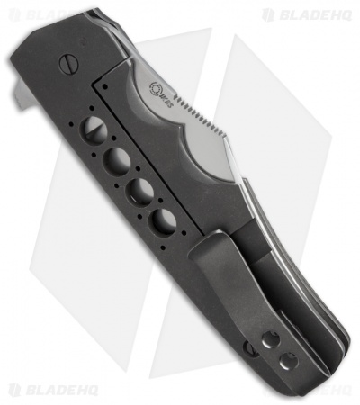 Jason Clark Clip Point Frame Lock Knife Zirconium/Micarta (3.6" Satin)