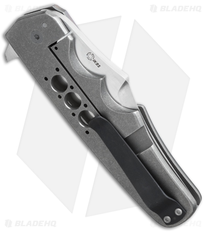 Jason Clark Clip Point Frame Lock Knife Moku-Ti/Carbon Fiber (3.6" Satin)