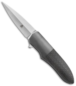 Jason Clark Small Hybrid Dagger Flipper Knife LSCF/Zr (2.875