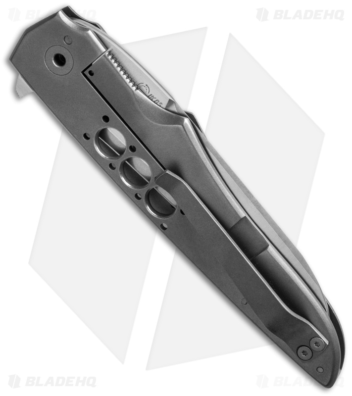 Jason Clark Custom Hybrid Wharncliffe Flipper Knife (3.6" San Mai)