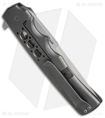 Jason Clark Custom Tanto Flipper Knife Titanium (3.7" Satin)