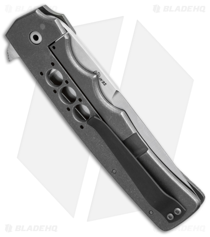 Jason Clark Tanto Frame Lock Flipper Knife Zr/DewCarta (3.7" Satin)