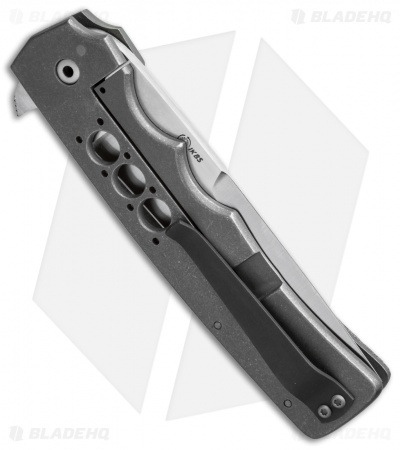 Jason Clark Tanto Frame Lock Flipper Knife Zr/DewCarta (3.7" Satin)