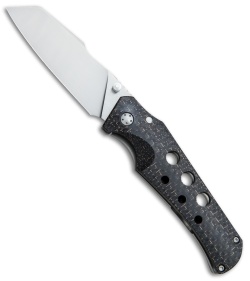 Jason Guthrie Custom Scout LSCF Skeletonized Frame Lock Knife (3.1" Satin) 