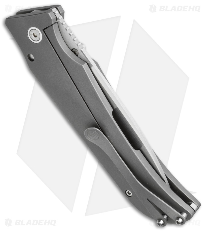 Jason Guthrie Custom Knives Ranger Knife Full Ti (3.75" Satin) #121